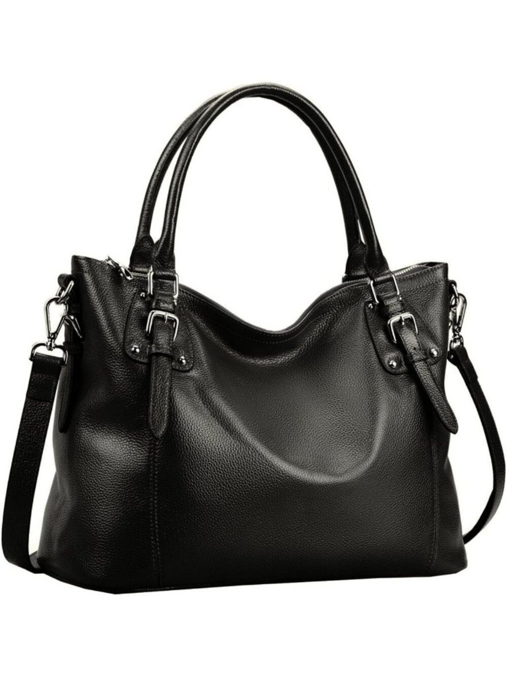 Stylish Leather Shoulder Tote Bag for Women | Versatile Handbag & Top Handle